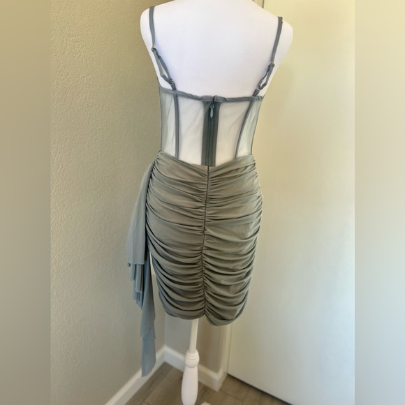 Larisa Mesh Corset Mini Dress - Picture 3 of 3